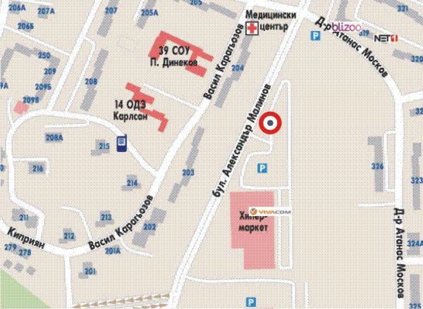 Автомивка паркинг хипермаркет ХИТ - Младост